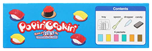 Kracie Popin' Cookin' DIY Candy Sushi Kit, No Bake, 1 Ounces (Pack Of 1)