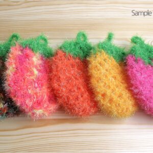 Rainbow Crochet Yarn 10 Skeins Assorted Colors 100% Polyester