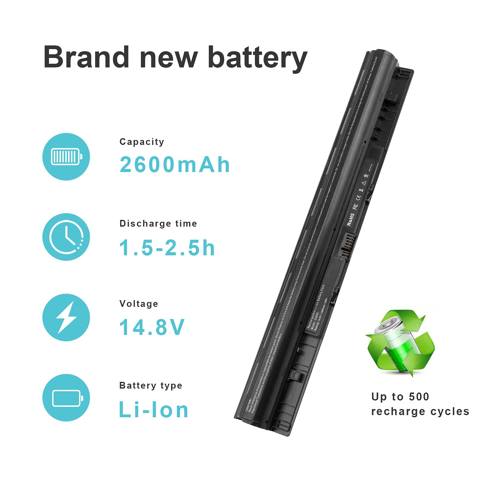 L12L4E01 G400S Laptop Battery for Lenovo G50 G50-30 G50-45 G50-70 G50-80 G405s G410s S410P S510P G500s G505s G510s Z710 L12S4E01 L12S4A02 L12M4A02 4ICR17/65 Z710p Z70-70 Z70-80 Z50 Z710 Z50-75