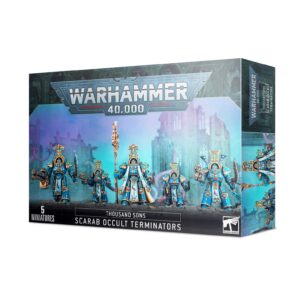 Games Workshop 99120102066" Thousand Sons Scarab Occult Terminators for ages 12 years to 99 years