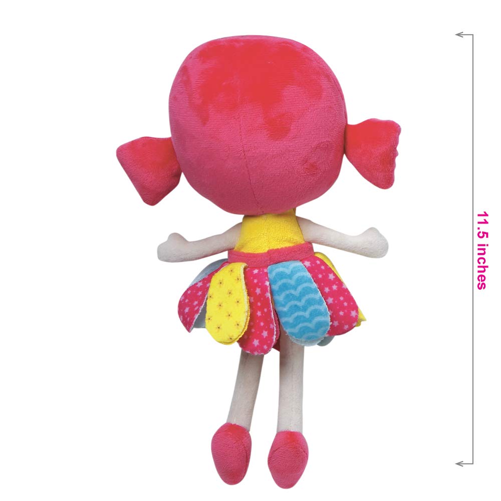 Adora Softies Blossom Plush Doll, 11.5" Girl Doll For Educational Fun Play and Bedtime! Gift For Ages 0 and Up - Blossom