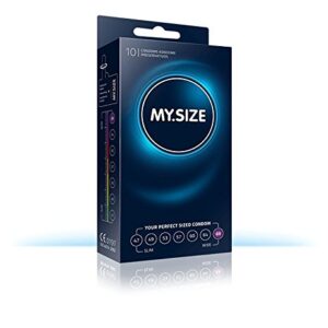 Pack of 10 My Size Condoms 69mm (2.7 Inches) by My Size Condom-Vegan