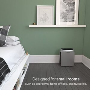 Oreck Air Response Air Purifier, HEPA and Carbon Filtration For Home, Quiet, Small, Silver, WK16000