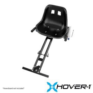 Hover-1 Buggy Attachment | Compatible with Most 6.5" & 8" Electric Hoverboards, Hand-Operated Rear Wheel Control, Adjustable Frame & Straps, Easy Assembly & Install