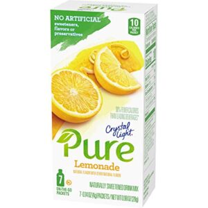 Crystal Light Pure Lemonade On-The-Go Powdered Drink Mix 84 Count