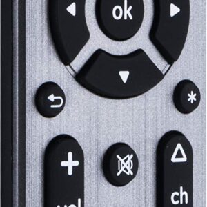 GE Universal Remote Control, Samsung Remote, Universal TV Remote for Roku TV, Vizio, LG, Sony, Sharp, Roku, Apple TV, TCL, Panasonic, Streaming Players, Blu-ray, DVD, 4-Device, Graphite, 33711