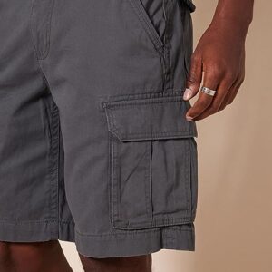 Amazon Essentials Men's Classic-Fit Cargo Short (Available in Big & Tall), Grey, 29