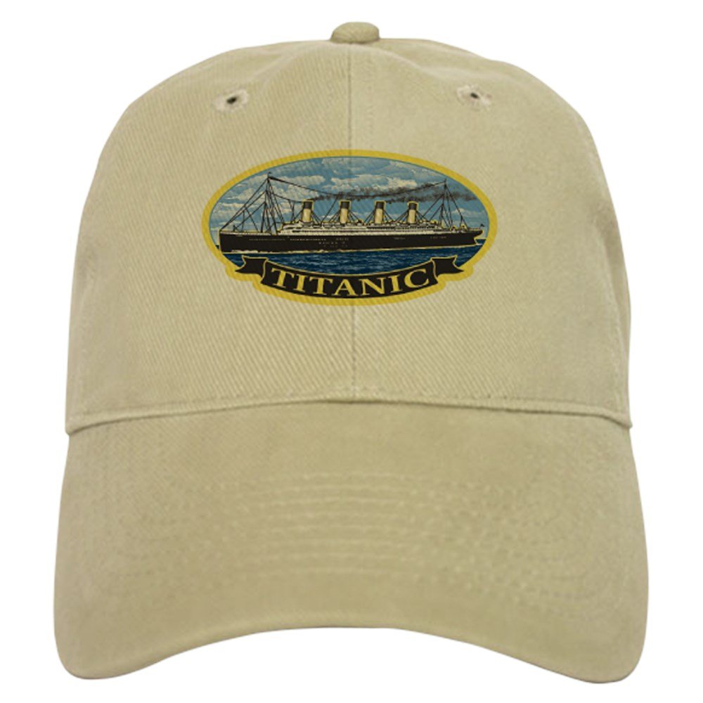 CafePress Titanic Cap Unique Adjustable Baseball Hat Khaki