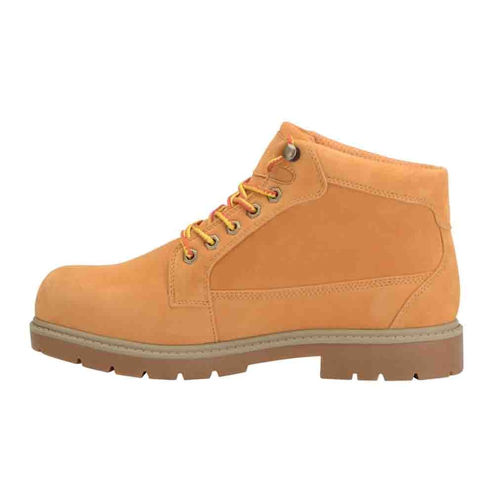 Lugz Men's Mantle Mid Classic Memory Foam Chukka Fashion Boot, Golden Wheat/Tan-Khaki/Gum, 9.5, D