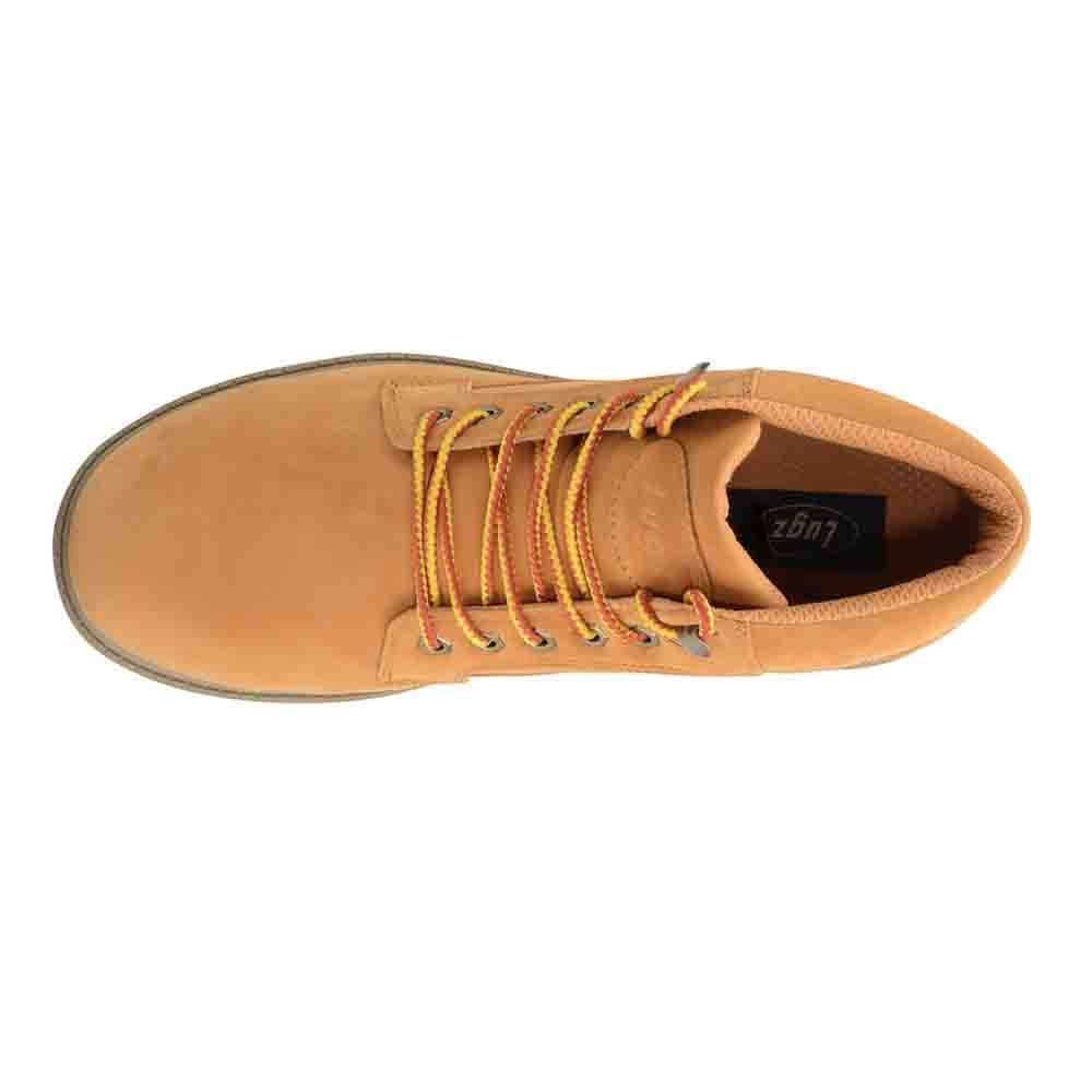 Lugz Men's Mantle Mid Classic Memory Foam Chukka Fashion Boot, Golden Wheat/Tan-Khaki/Gum, 9.5, D