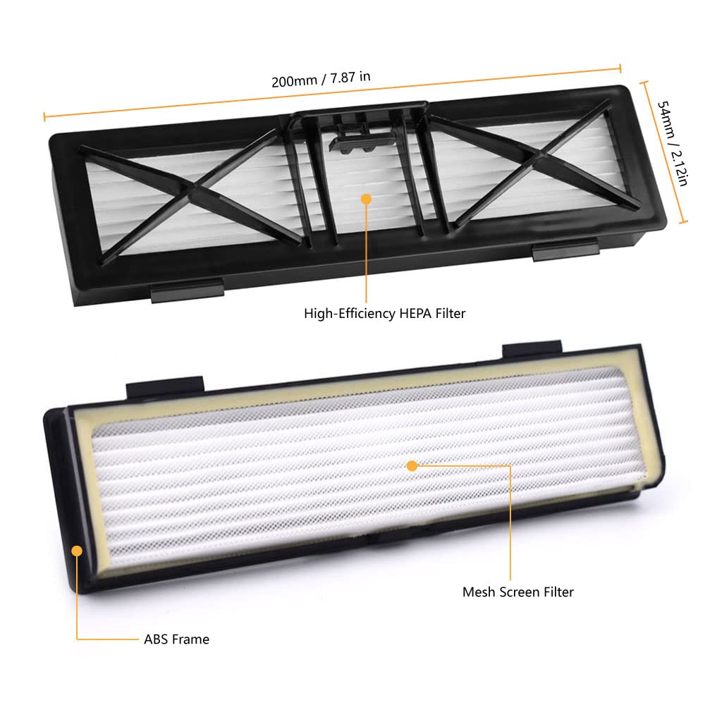 Neutop Replacement Ultra Performance Filters Compatible with Neato Botvac Connected Series D3 D4 D5 D6 D7 D8 D9 D10 and Botvac D Series D75 D80 D85 Robot Vacuums,5-Pack.