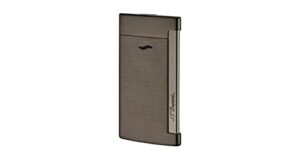 s.t. dupont d-027712 slim 7 lighter - brushed gun metal