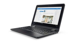 lenovo thinkpad 11e touchscreen netbook with intel celeron n3450 processor, 4gb ddr3l ram, 128gb ssd - 11.6" - black - 20hus00000
