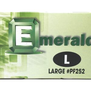 Emerald Digi-Gloves, Powder Free Disposable Latex Gloves (Large)