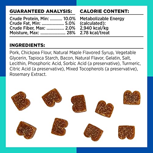 BIXBI Pocket Trainers, Bacon (6 oz, 1 Pouch) - Small Training Treats for Dogs - Low Calorie and Grain Free Dog Treats, Flavorful Pocket Size Healthy and All Natural Dog Treats