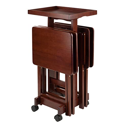 Winsome Isabelle Snack table, Walnut 19.69x15.91x36.22