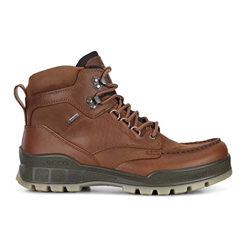 ECCO mens Track 25 High Gore-tex Hiking Boot, Bison/Bison Oil Nubuck, 12 US