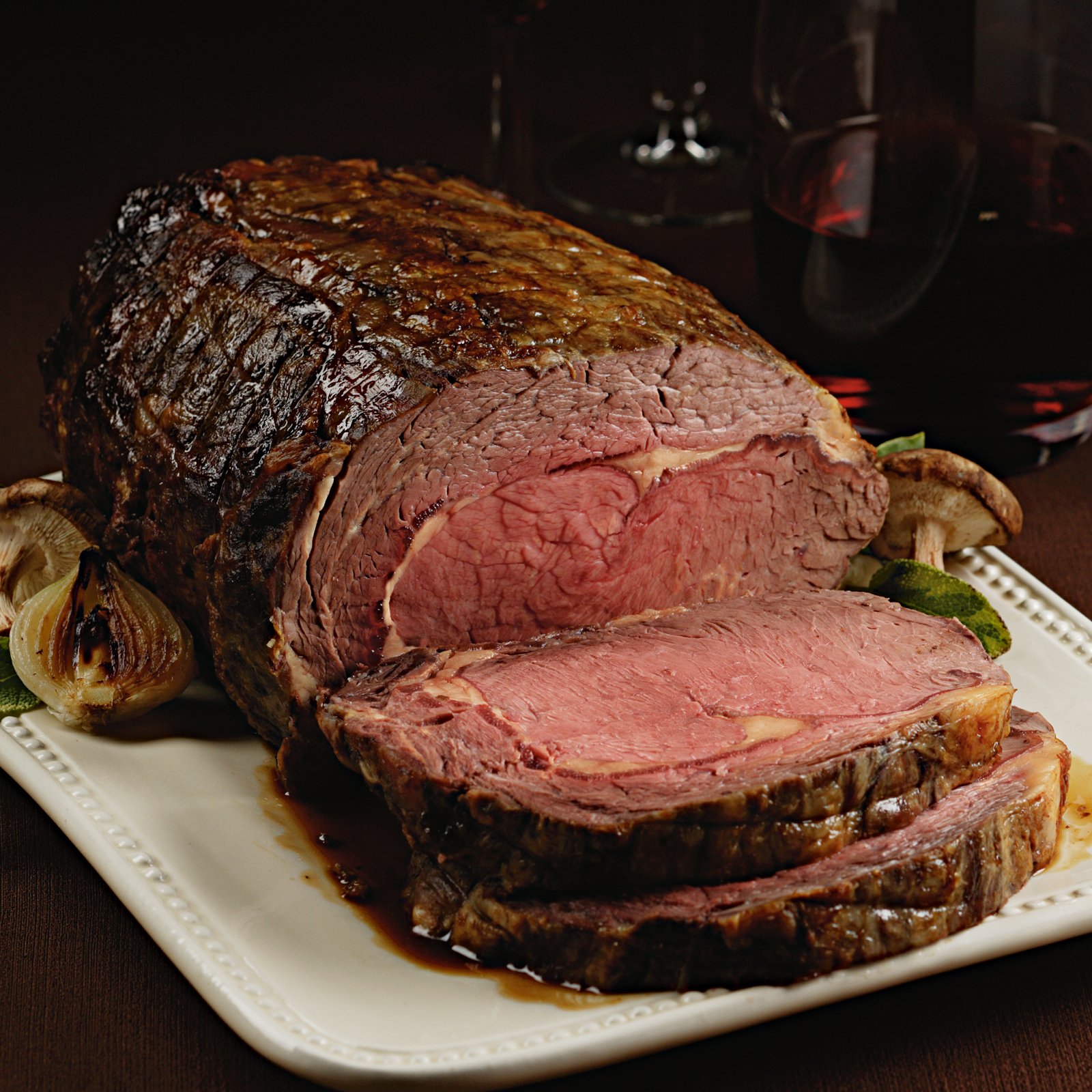 Premium Garlic and Herb Boneless Prime Rib Roast 3.5-4 lb - Ideal for Celebrations & Holidays - Perfect for Special Occasions and Cooking Instructions from Kansas City Steak Company