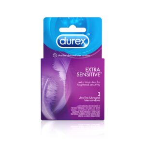 durex extra sensitive condom, 3 count