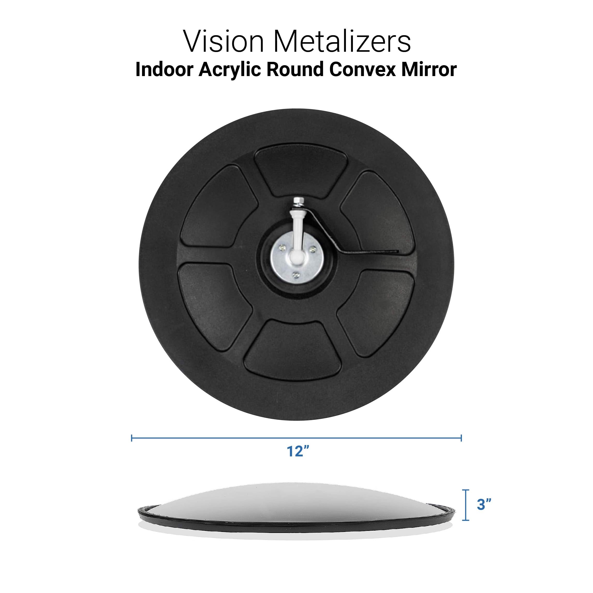 Vision Metalizers - OC2600 26” Acrylic Outdoor Convex Mirror -