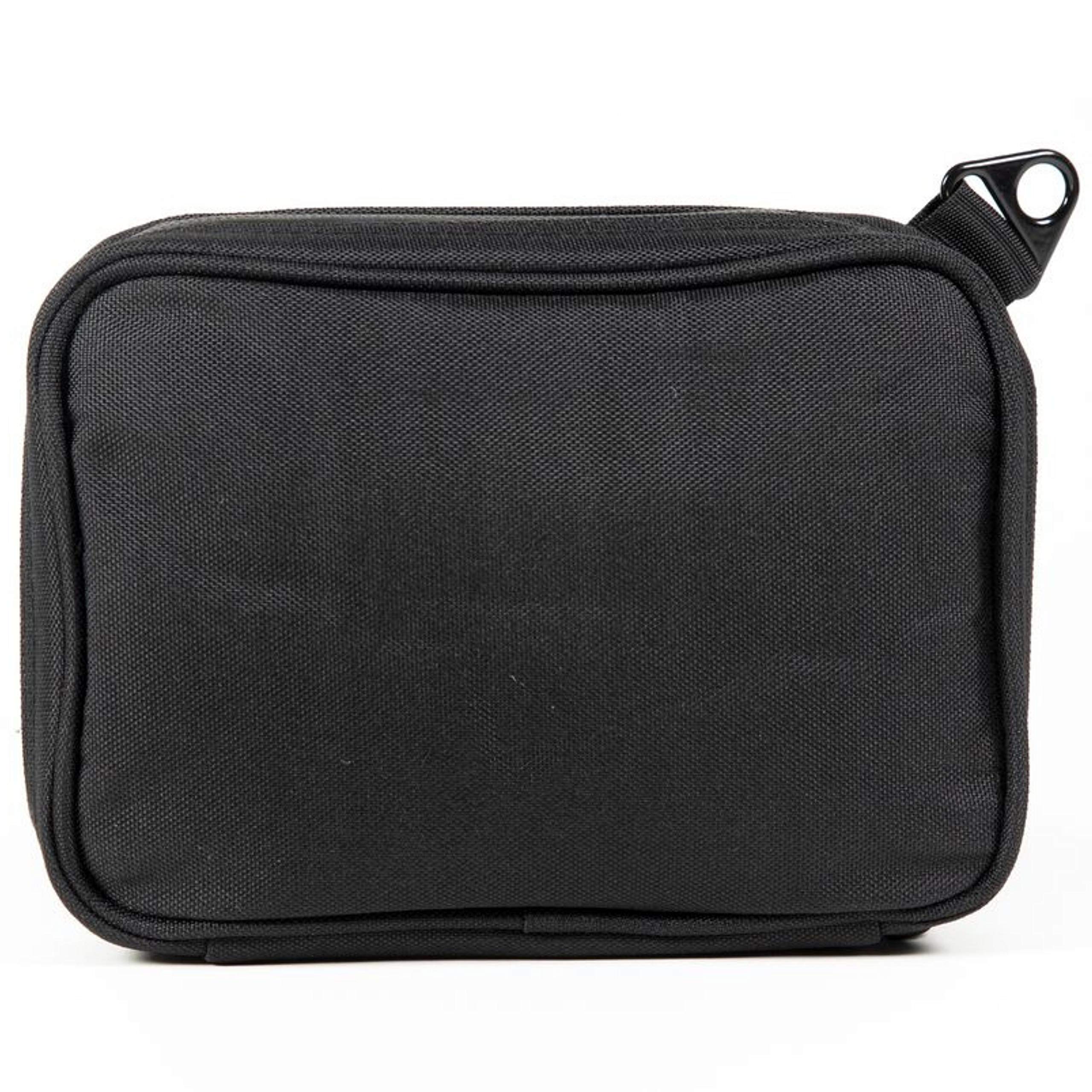 DIME BAGS Smell-proof Boss Carbon Filter Padded Pouch| Low-Profile and Sleek Design (8 Inch, Black)