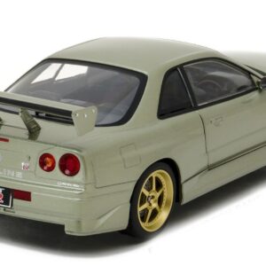 NEW 1:18 GREENLIGHT ARTISAN COLLECTION - GREEN 1999 NISSAN SKYLINE GT-R (R34) Diecast Model Car By Greenlight