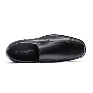 Bruno Marc Mens Leather Lined Dress Loafers Shoes, 5-black - 8.5 (Cambridge-05)