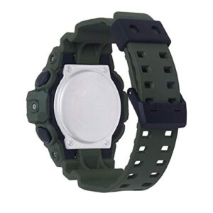 Casio Men's XL Series G-Shock Quartz 200M WR Shock Resistant Resin Color: Matte Olive Green (Model GA-700UC-3ACR)