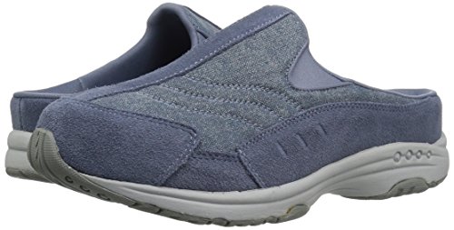 Easy Spirit womens Traveltime Clog Light Blue 450 9.5 M US