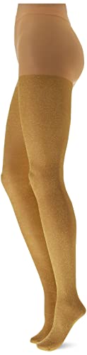 Leg Avenue womens Lurex Shimmer Tights. Costume Accessories, Gold, One Size US