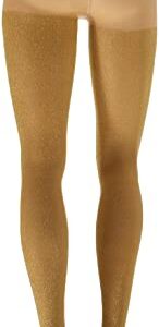 Leg Avenue womens Lurex Shimmer Tights. Costume Accessories, Gold, One Size US