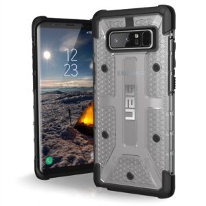 urban armor gear [uag samsung note 8 plasma feather-light rugged [ice] military drop tested phone case