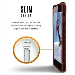 URBAN ARMOR GEAR UAG iPhone 8 Plus/iPhone 7 Plus/iPhone 6s Plus [5.5-inch screen] Plyo Feather-Light Rugged [Crimson] Military Drop Tested iPhone Case