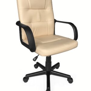 Urban Lifestyle Tufted Office Chair, Ivory