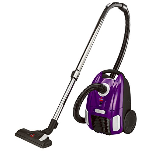 BISSELL Zing Lightweight, Bagged Canister Vacuum, Purple, 2154A