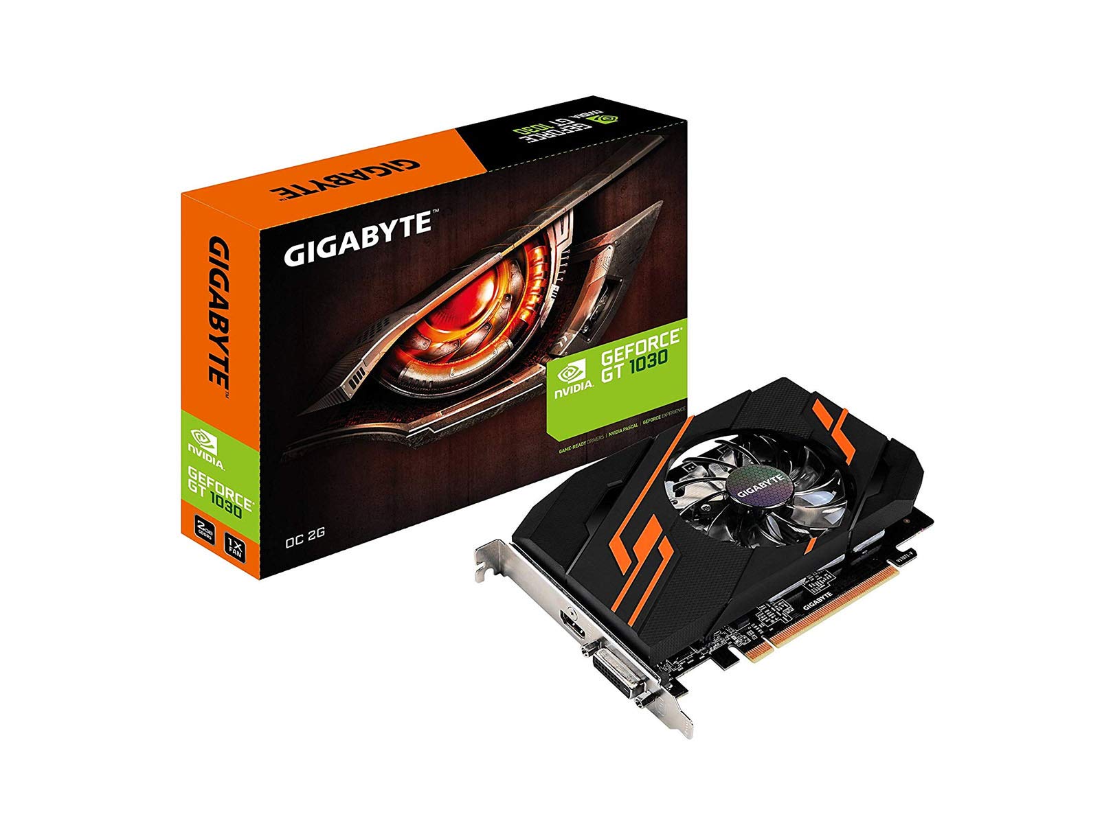 Gigabyte GV-N1030OC-2GI Nvidia GeForce GT 1030 OC 2G Graphics Card