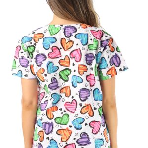 Just Love Women's Scrub Tops Scrubs 216V-28-3X