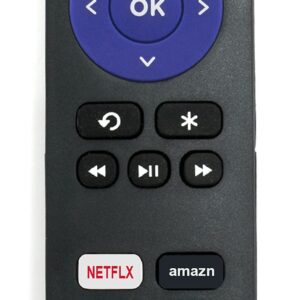 VINABTY New Replacement Remote fit for Roku 1 2 3 4 Premiere 4620XB 4620R 3900XB 3050R 3700XB 2000C 2710R 4210XB 3900R 2500R LT 2700R 2450XB 3710RW with 4 Shourtcuts Keys, for Set Top Box