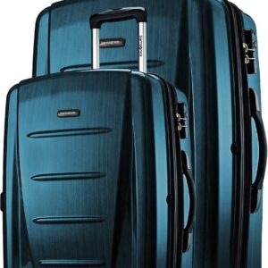 Samsonite Winfield 2 Hardside Expandable Luggage with Spinner Wheels (Teal, 2-Piece Set (20/28))