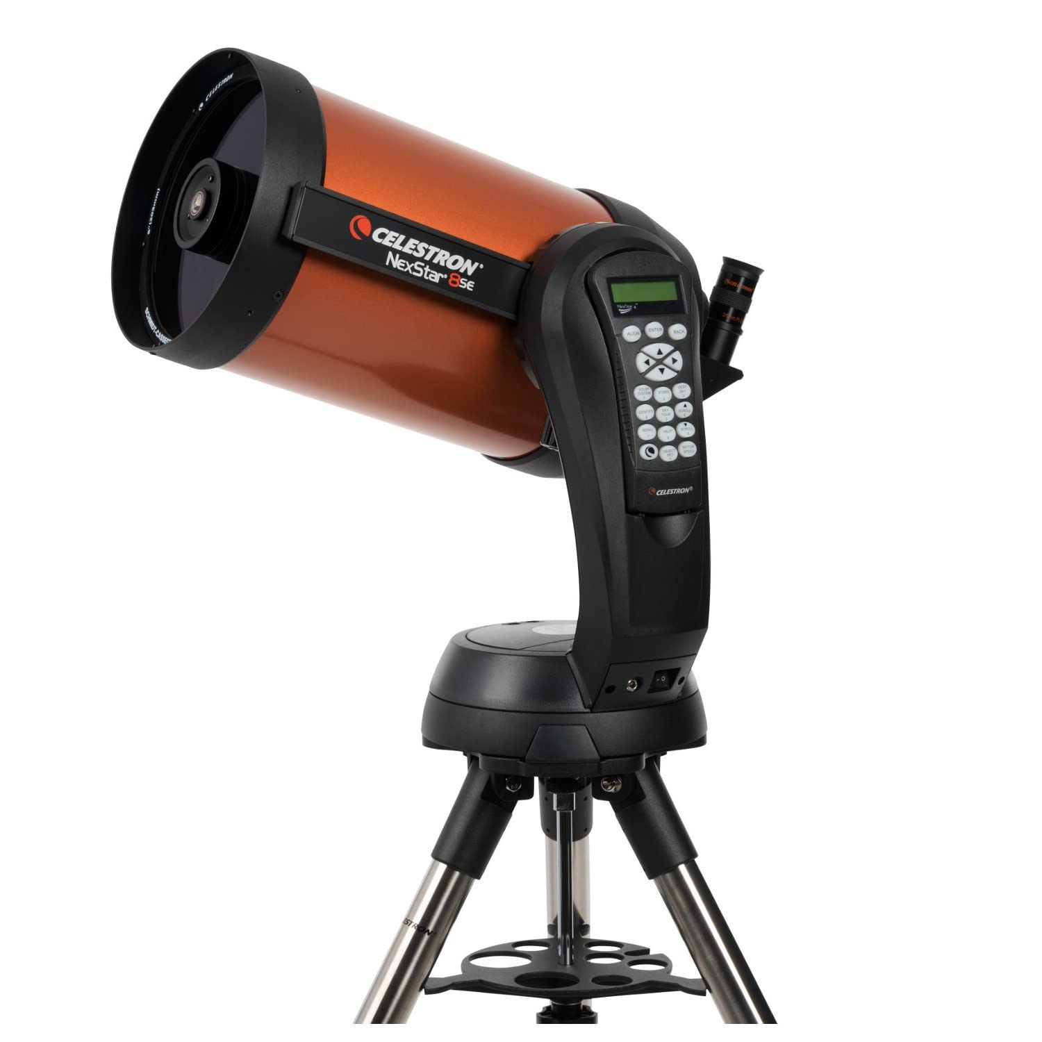 Celestron Nexstar 8SE Computerized Maksutov-Cassegrain GoTo Telescope Bundle with Table Top Tripod (2 Items)