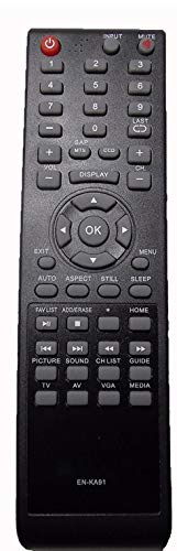 Remote Control Compatible with Hisense EN-KA91 Replacement for Hisense TV 32H3C 32H3E 40H3C 40H3E