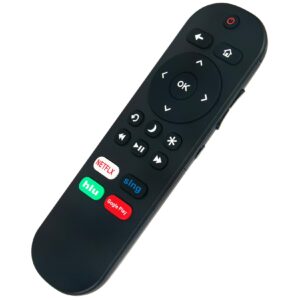 NS-RCRUS-17 Replace Remote fit for Insignia Roku TV NS-24ER310NA17 NS-65DR620NA18 NS-48DR510NA17 NS24ER310NA17 NS-32DR310NA17 NS-43DR710NA17 NS-55DR710NA17 NS-50DR710NA17 NS-43DR620NA18 NS-50DR620NA18