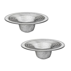 Danco Mesh Kitchen Sink Strainer 2-Pack, 4-1/2-Inch-2 Pack, Stainless Steel, 2 Count