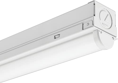 Lithonia Lighting MNSL L23 1LL 120V 40K 80CRI M6 White LED Strip Light, 120V, 2-Foot, 1-Light