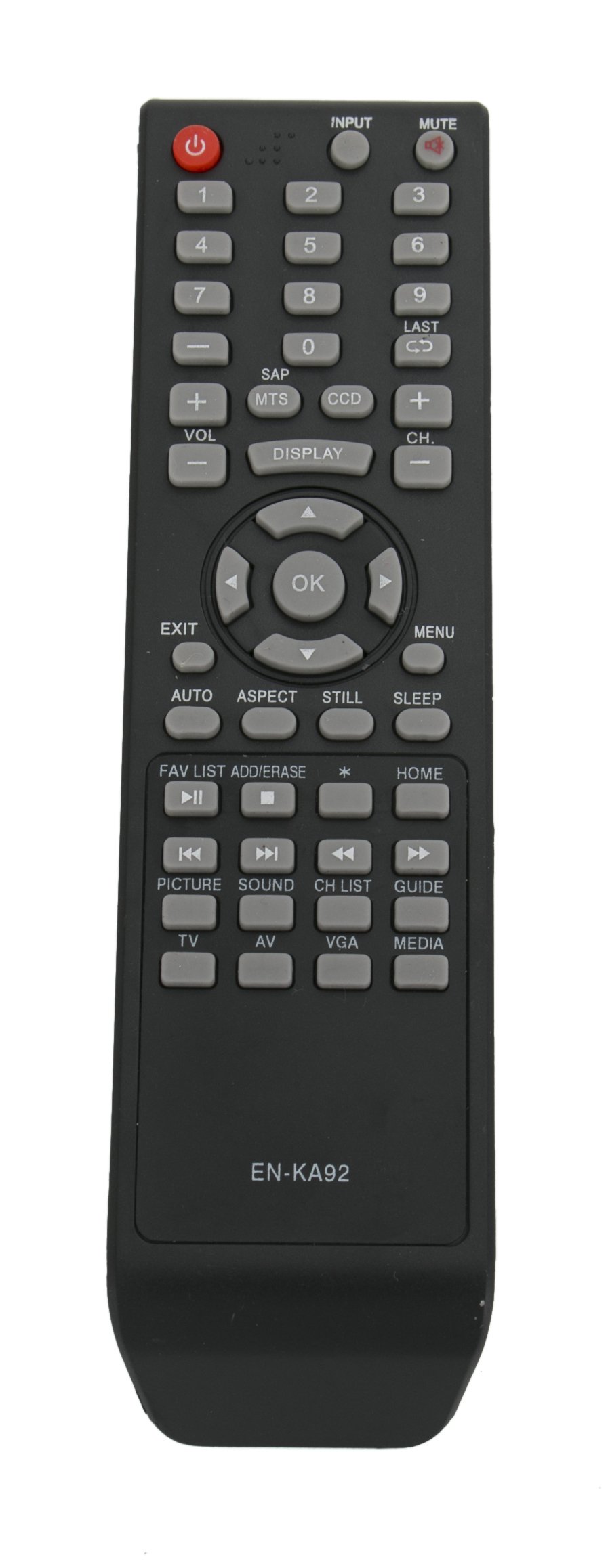 Replace EN-KA92 Remote Control for Hisense TV 32D37 32H3B1 32H3B2 32H3C 32H3E 40H3B 40H3C 40H3E 32H3E 32H3C 40H3E 40H3C 32D20