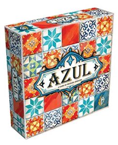 azul-board game strategy-board mosaic-tile placement family-board for adults and kids ages 8 up 2 to 4 players