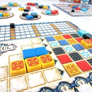 Azul-Board Game Strategy-Board Mosaic-Tile Placement Family-Board for Adults and Kids Ages 8 up 2 to 4 Players