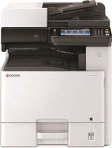 kyocera 1102p32us0 model ecosys m8130cidn color a3 mfp multi-function laser printer (print/scan/copy/fax), 30 ppm color, resolution 600 x 600 dpi up to fine 1200 x 1200 dpi, duplex, hypas capable