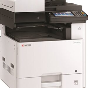 Kyocera 1102P32US0 Model ECOSYS M8130cidn Color A3 MFP Multi-Function Laser Printer (Print/Scan/Copy/Fax), 30 ppm Color, Resolution 600 x 600 dpi Up To Fine 1200 x 1200 dpi, Duplex, HyPAS Capable