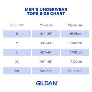 Gildan Men's Crew T-Shirts, Multipack, Style G1100, White (6-Pack), Small